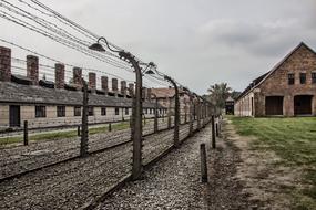 The Auschwitz I Poland museum