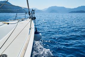 Landscape of sailBoat Holiday