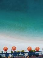 Blue Sea Ocean umbrella