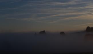 Landscape Fog sky