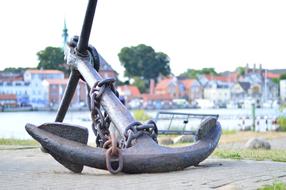 Baltic Sea Anchor sculpture