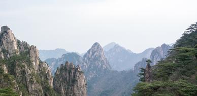 landscape of Sulfuric Acid Mountain