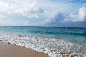 Beach faom water