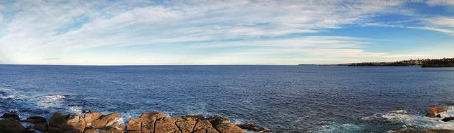 Panorama Ocean stone