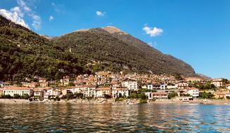 landscape of Italy Village Architecture