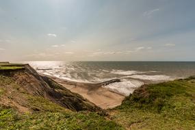 Cliff Sea Denmark