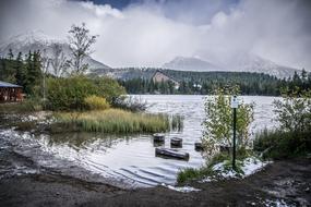 Landscape of alpine Nature