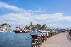landscape of Port Beach Sile