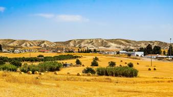 Landscape Panoramic of rural Nature