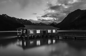 China House on pier