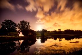 Ireland lake house