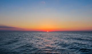 Sunset Sea Baltic