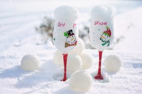 Winter Snow Cups toy