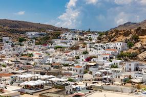 Lindos Greece Buildings