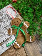 cookie shaped christmas decoration