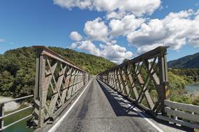Iron Bridge in New Zealand