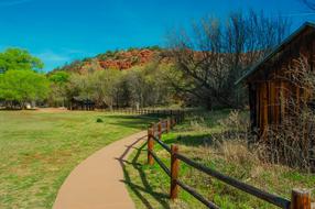 countryside walkway in arizona