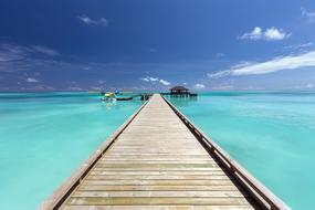 Dock Pier on Ocean