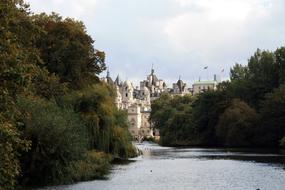 river at st james's park