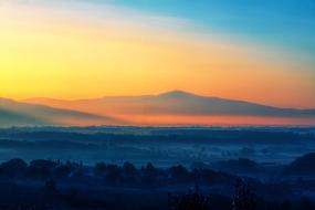 Landscape of Mountain View