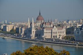 Palace Architecture and River