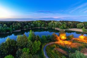 Holidays Landscape View