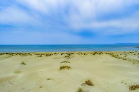 Sand Dunes and Sky