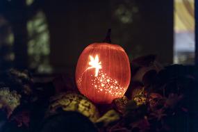 Jack- o Lantern Tinker Bell