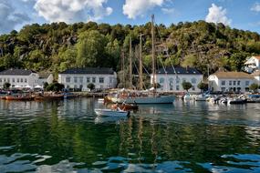 Boats Port in Norway