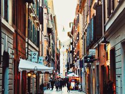 Rome Italy Ancient street