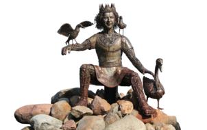 Bronze nagineni Statue Figure