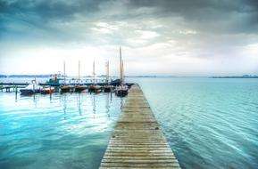 wooden Jetty Lake