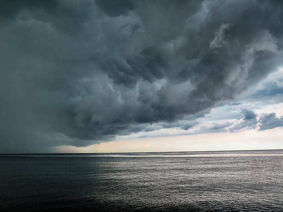 dark Sea Water