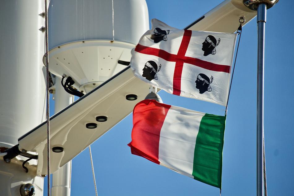 Flags Italian Sardinia
