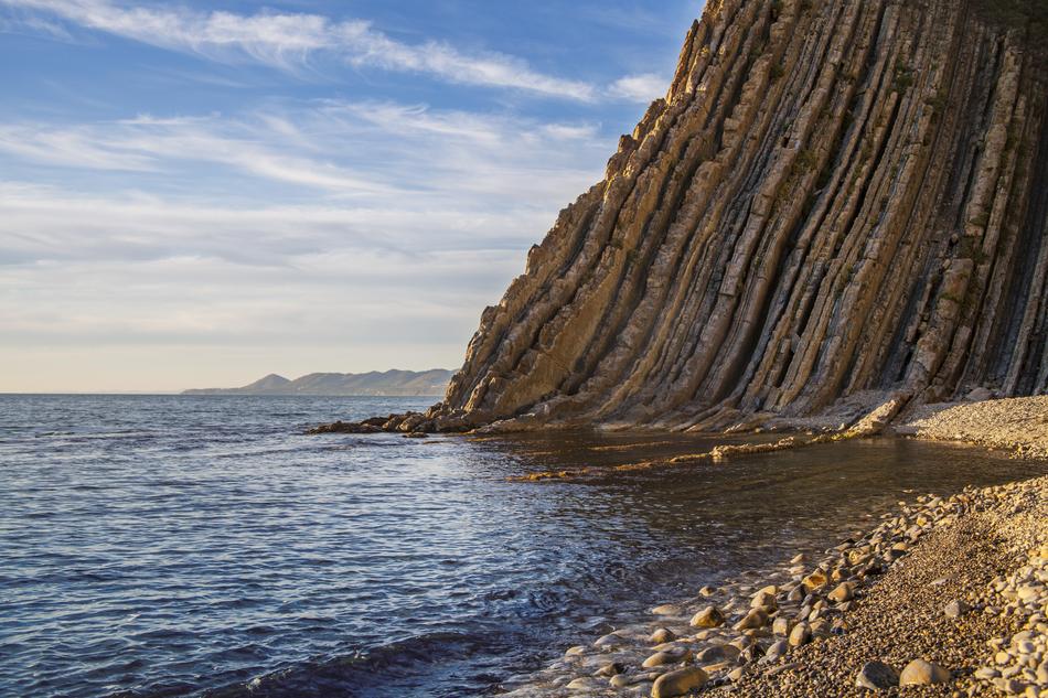 Skala Kiseleva on the coast in Tuapse