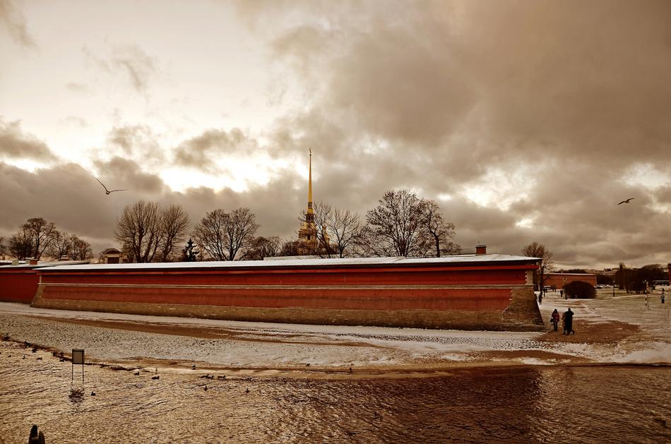 Petersburg Petropavlovskaya fortress