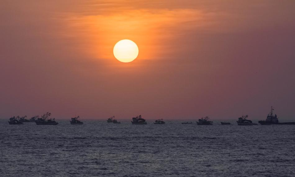 picture of Sunset over Sea Beach