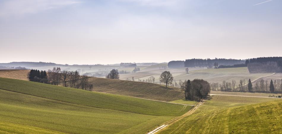 natural landscape in bavaria