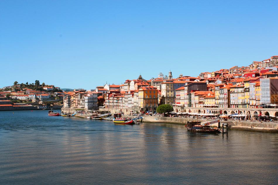 Porto city and water