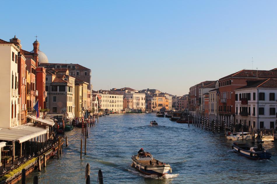 water Channel in Venice Italy