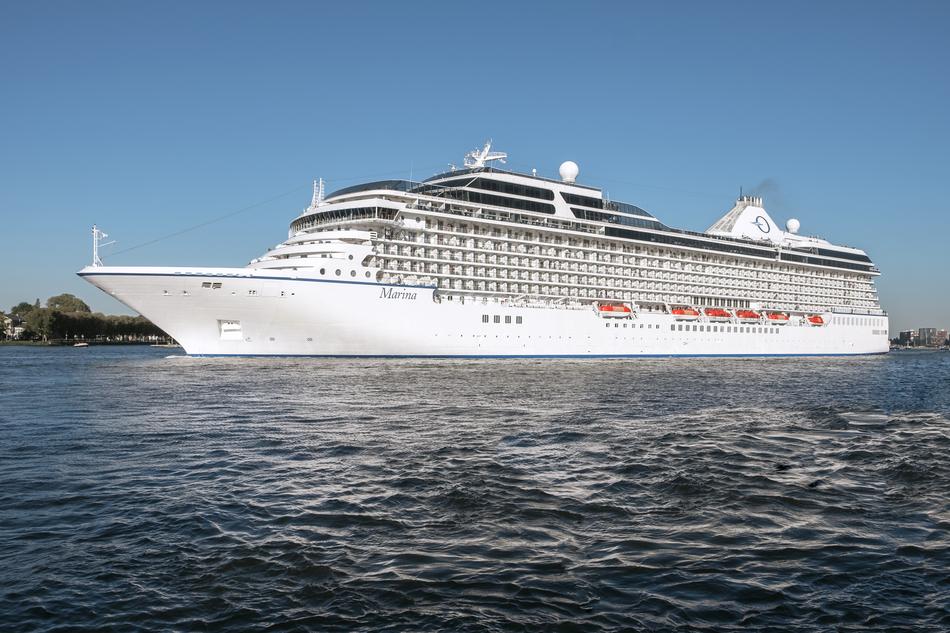 liner at sea in amsterdam