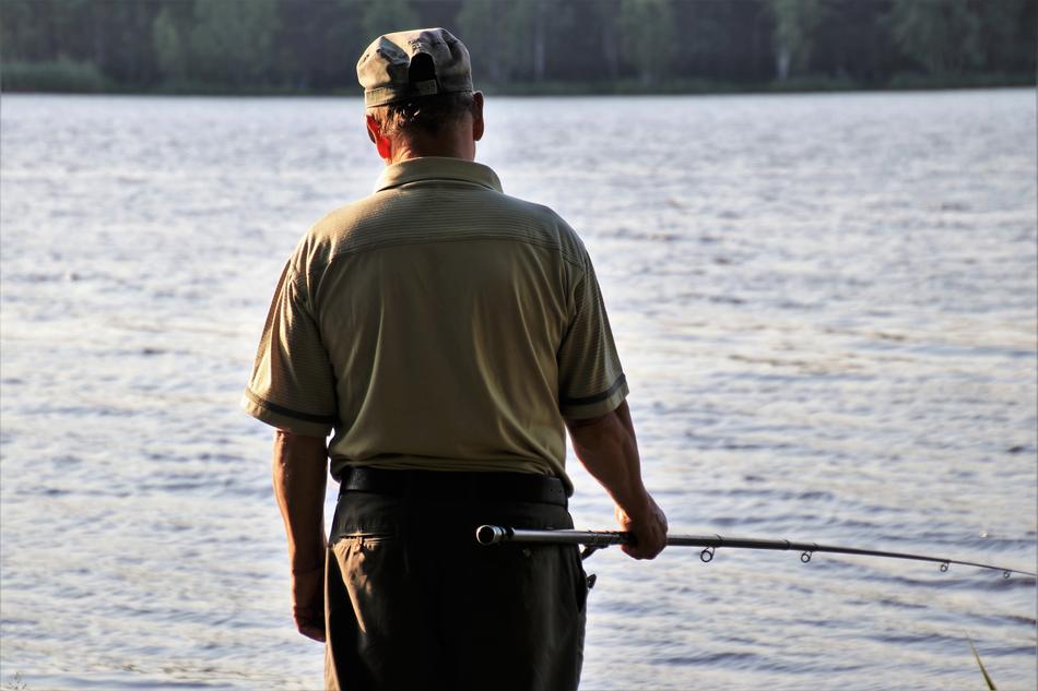 One Fishing near Lake