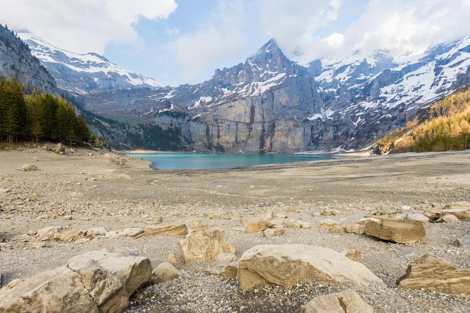 Background Beautiful mountains lake landscape