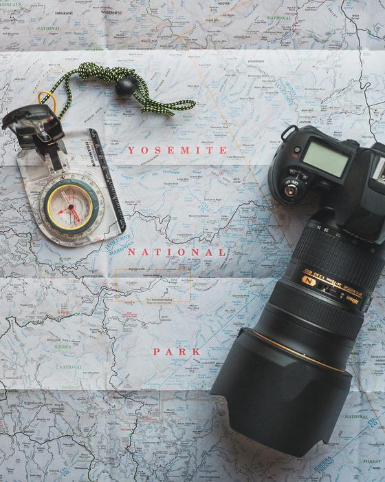 Camera Compass Exploration equipment