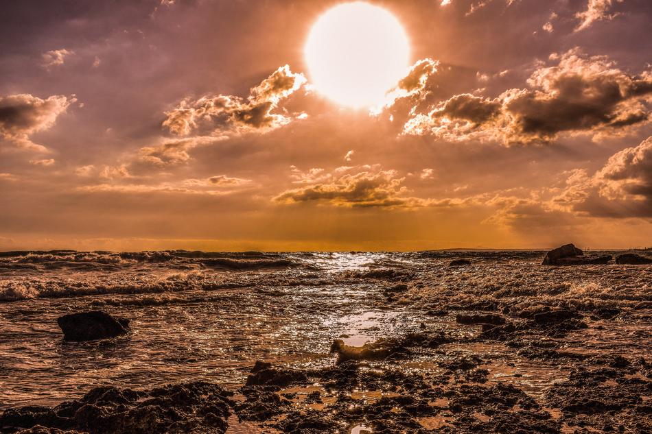 Sunset Sea Sky