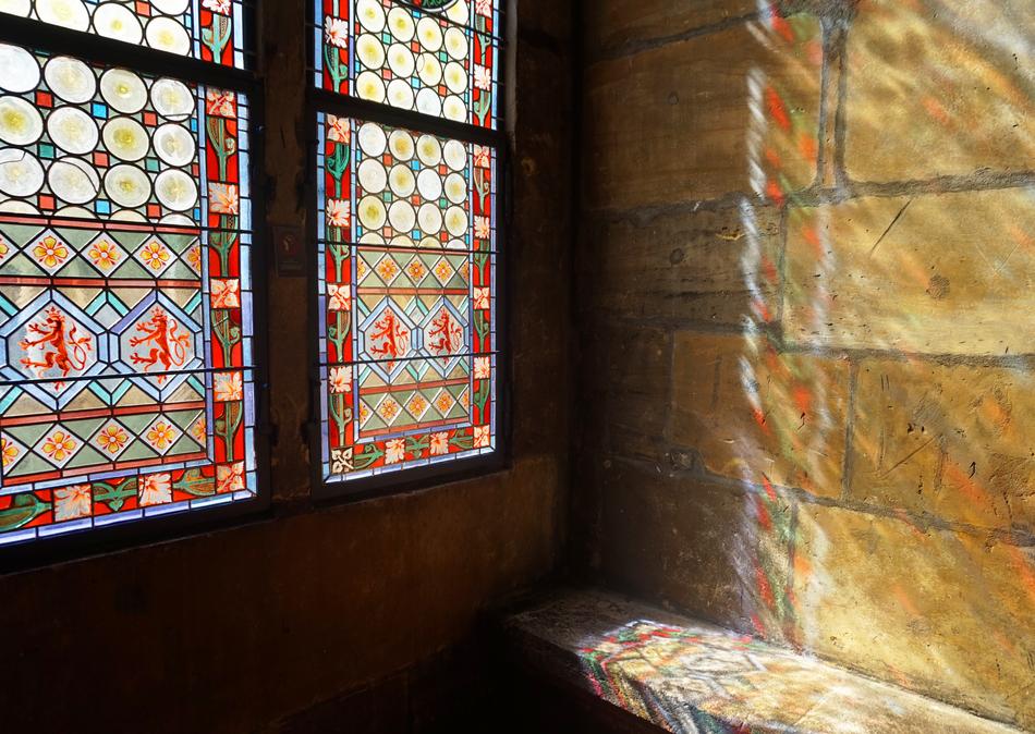 church Stained Glass Window Prague