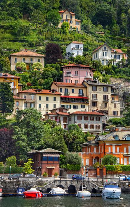 Lake Como harbour
