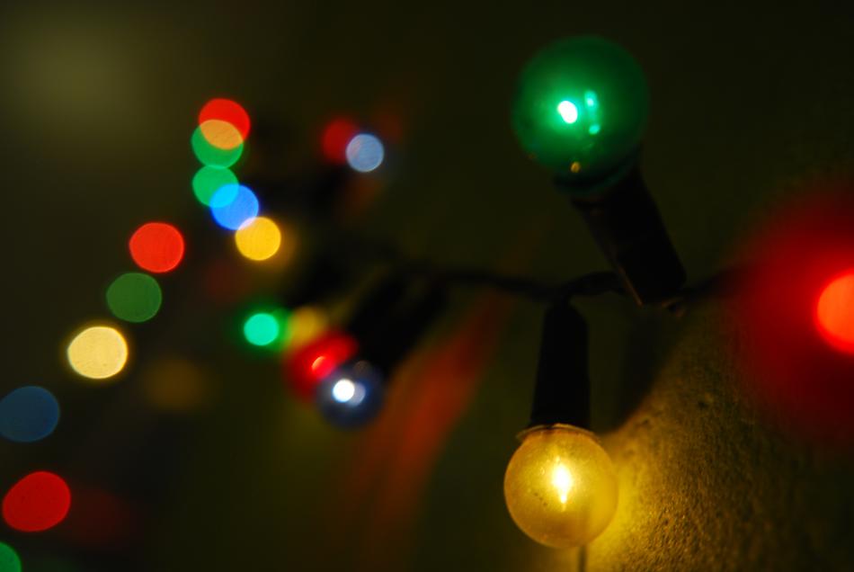 New Years Eve Swag Bulbs