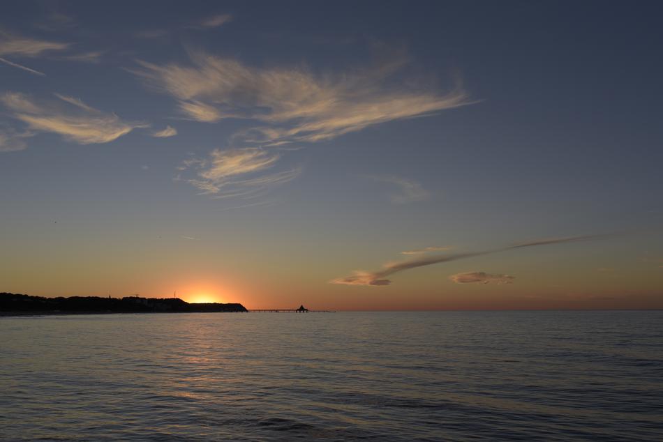 Sunset Usedom Sea