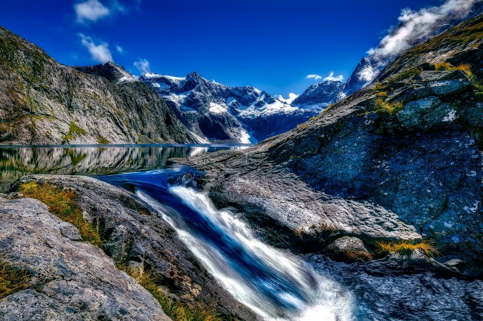 Fiordland National Park river